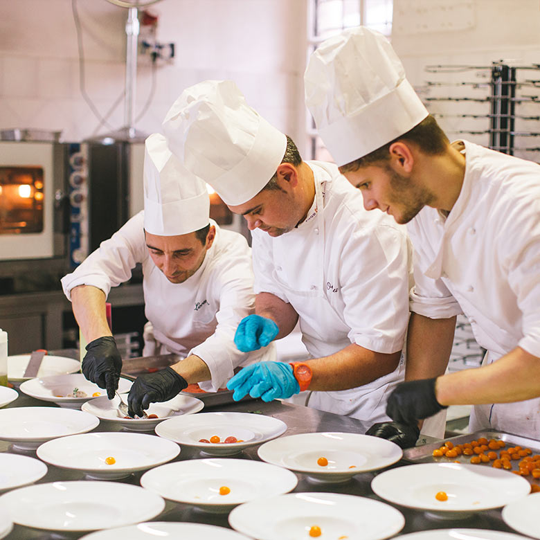 catering con menù vegano